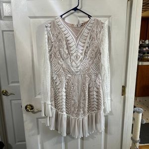 Selfie Leslie Dreamy long sleeve mini dress